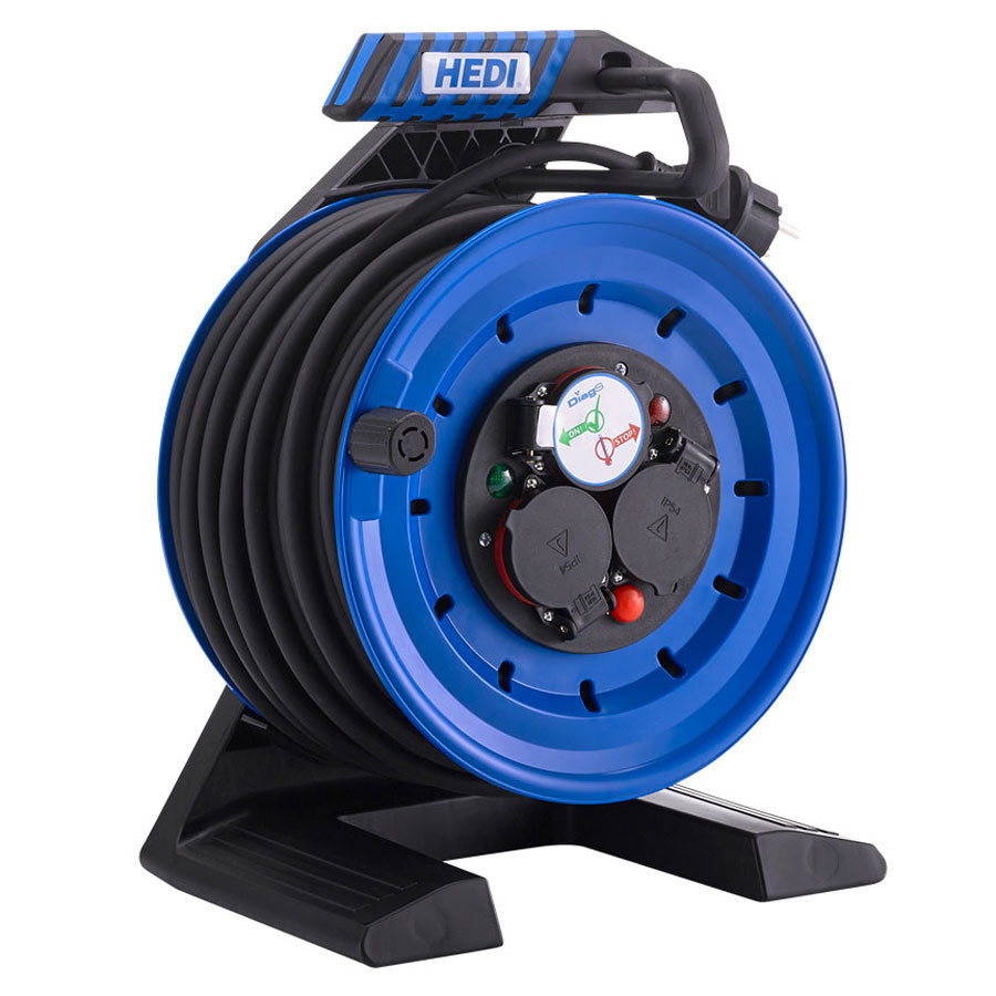 HEDI Kabeltrommel 50m H05RR-F 3G1,5 Generation 7 Companion