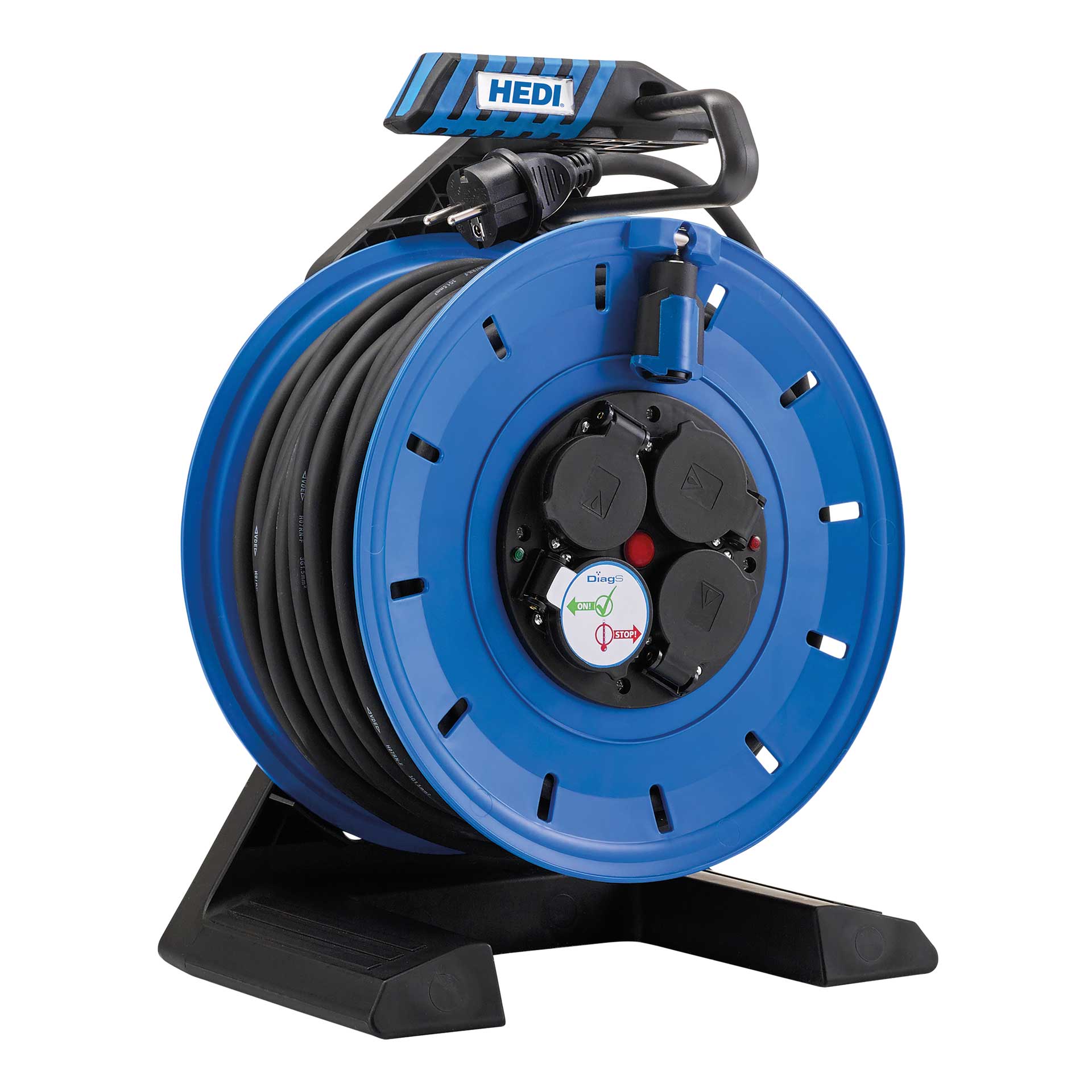 HEDI Kabeltrommel 25m H07RN-F 3G2,5 IP54 Generation 7 Champion