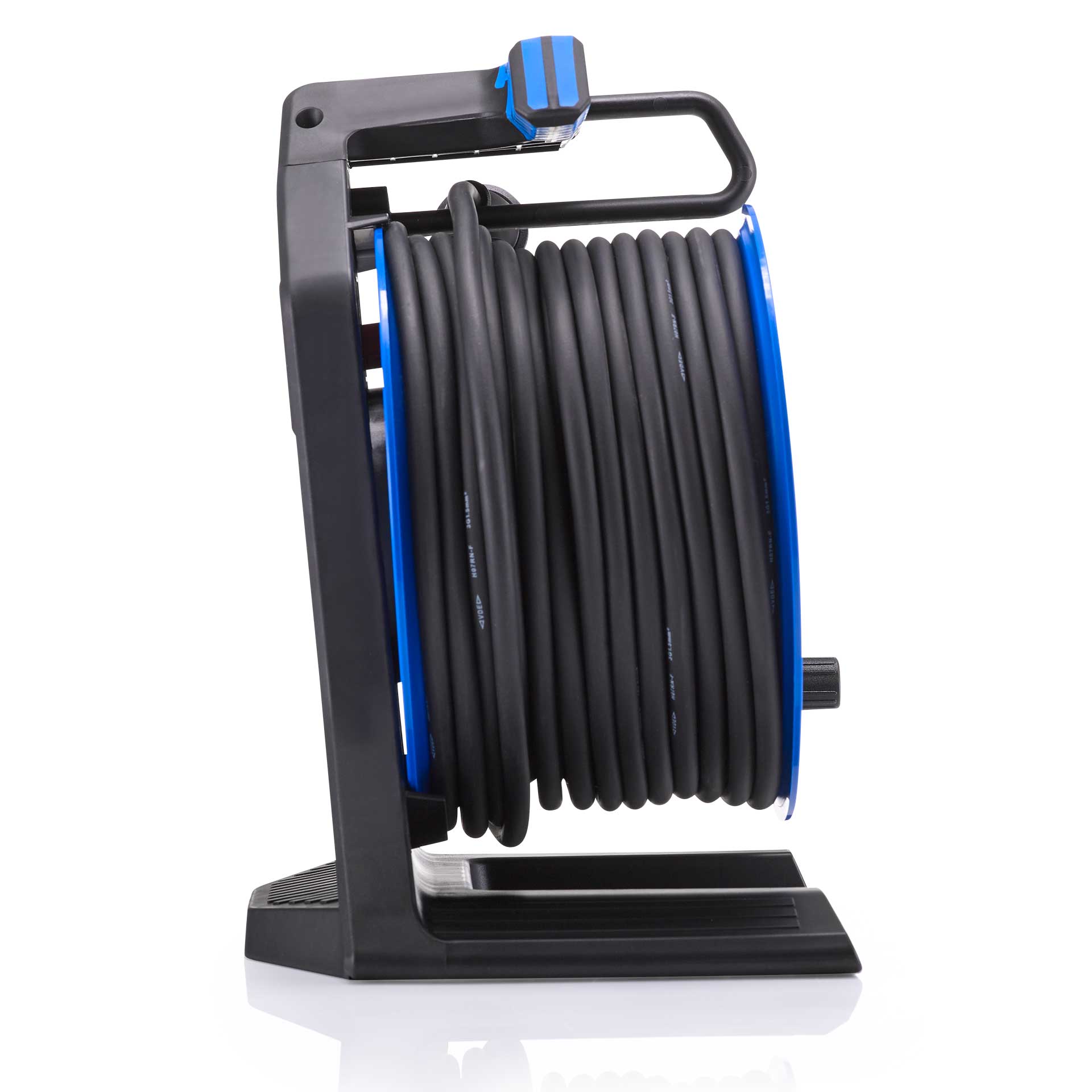 HEDI Kabeltrommel 25 m H07RN-F 3G2,5 Seitenansicht