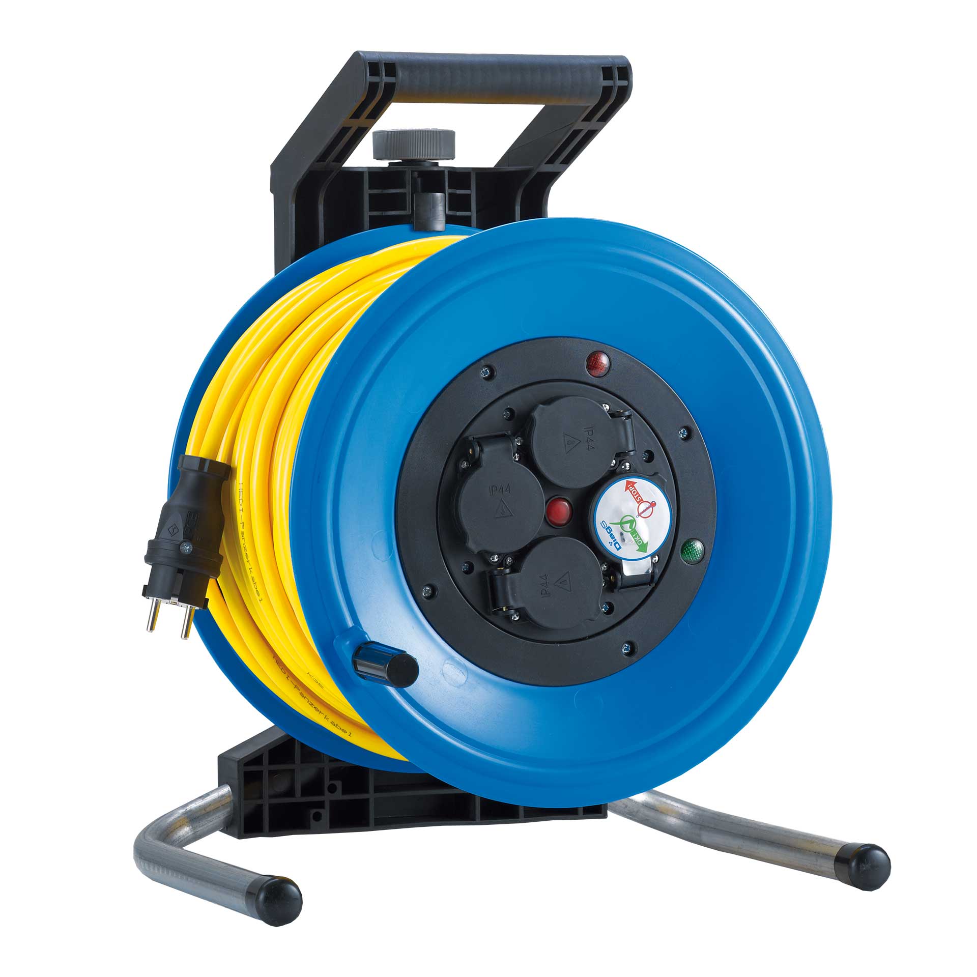HEDI Kabeltrommel 60m AT-N07V3V3-F 3G1,5 IP44 Professional Plus