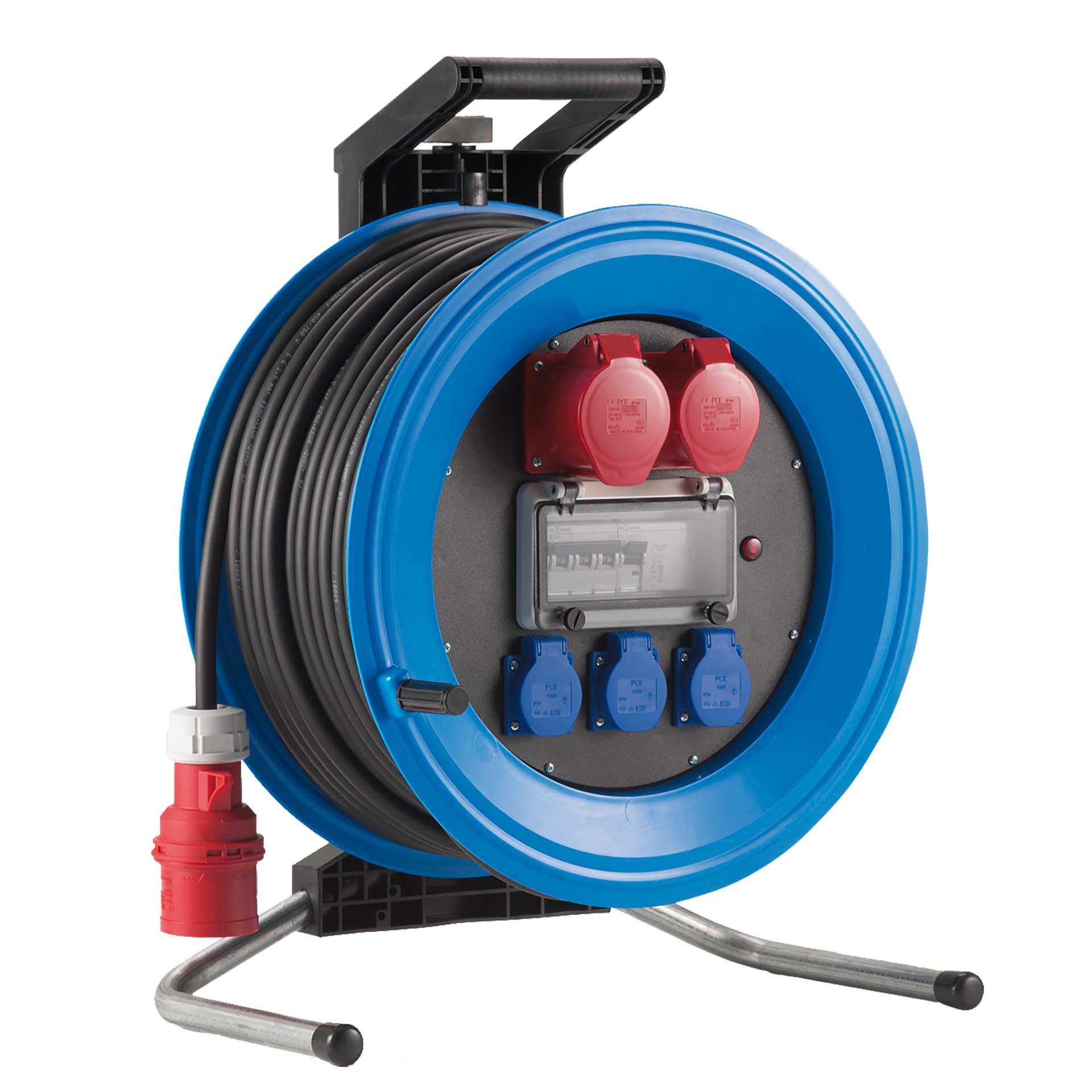 HEDI Kunststoff-Kabeltrommel Professional PLUS 50m