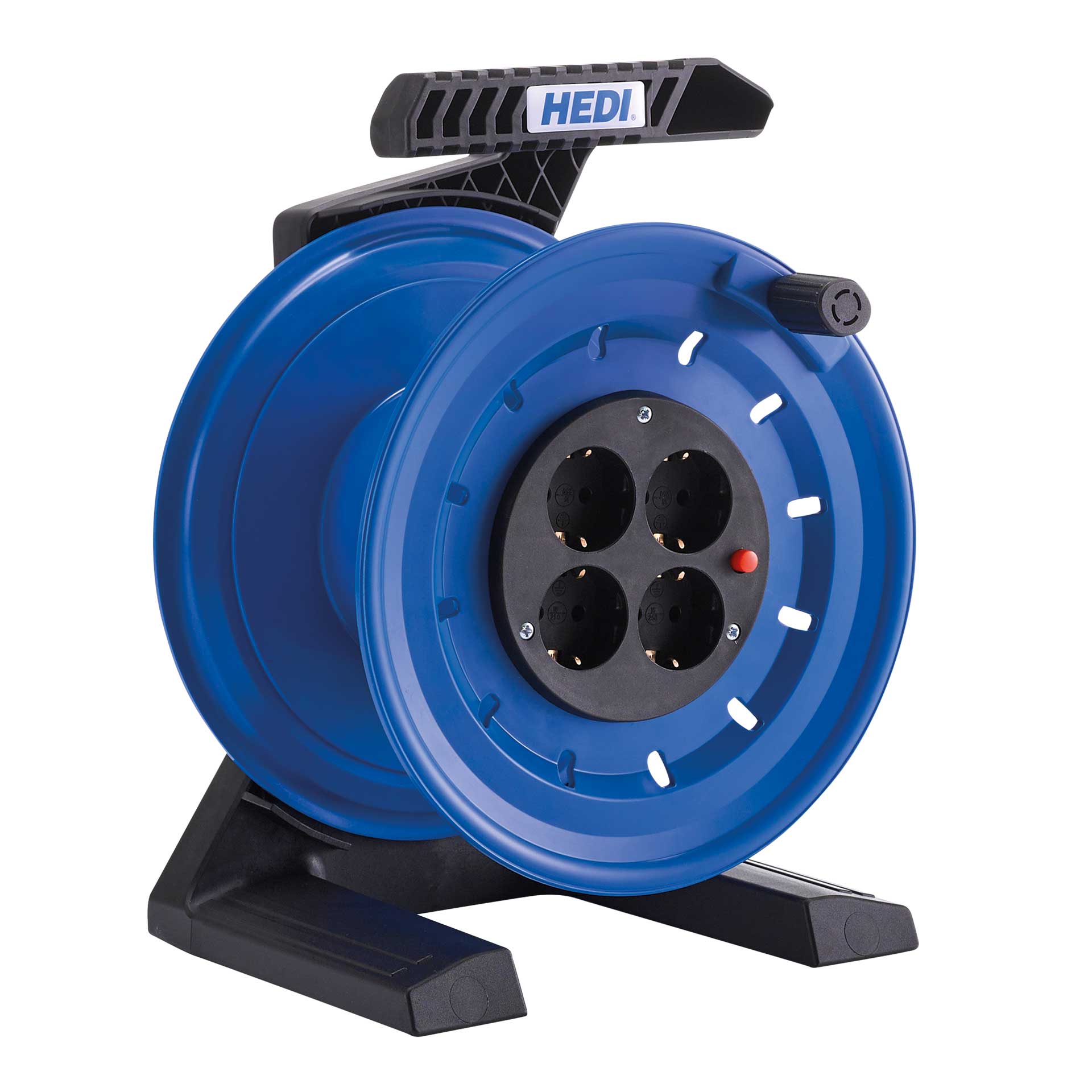 HEDI Generation 7 Coworker Leertrommel offene Steckdosen