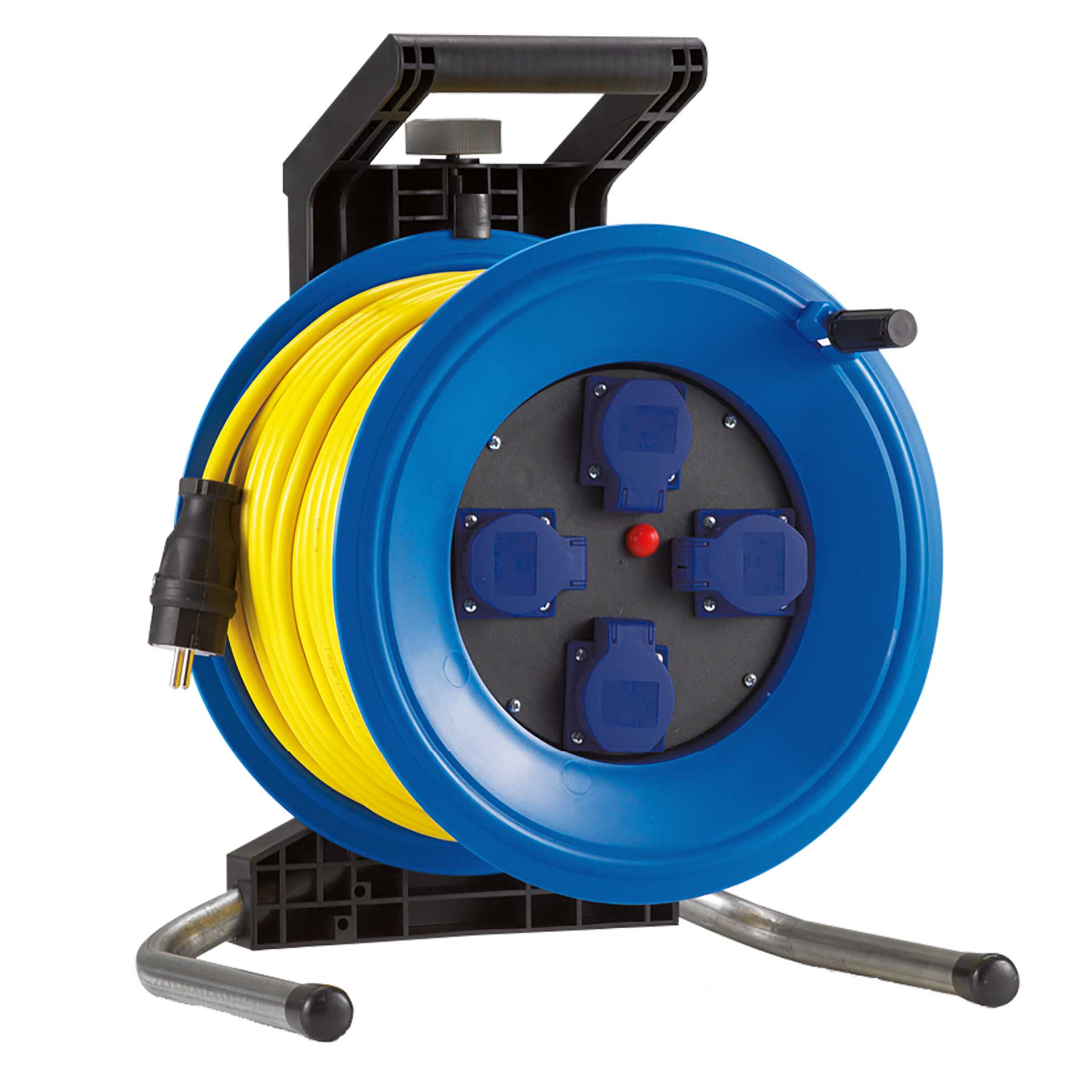 HEDI Kabeltrommel mit Einzelsteckdosen 50m AT-N07V3V3-F 3G2,5