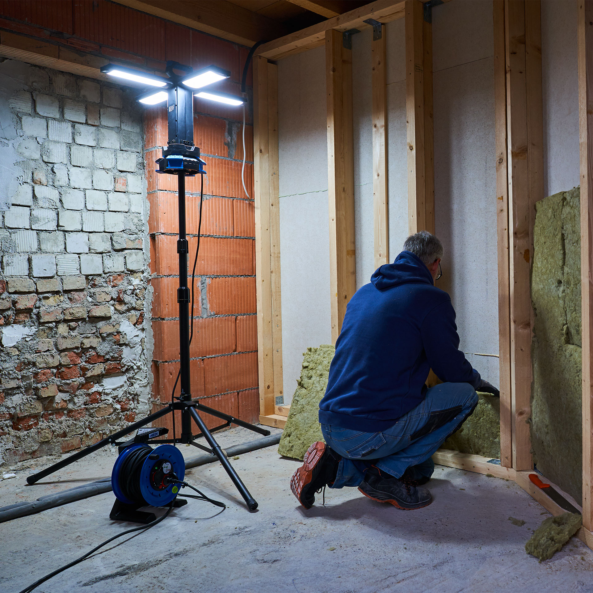 HEDI Arbeitsleuchte LED SUN Anwendung