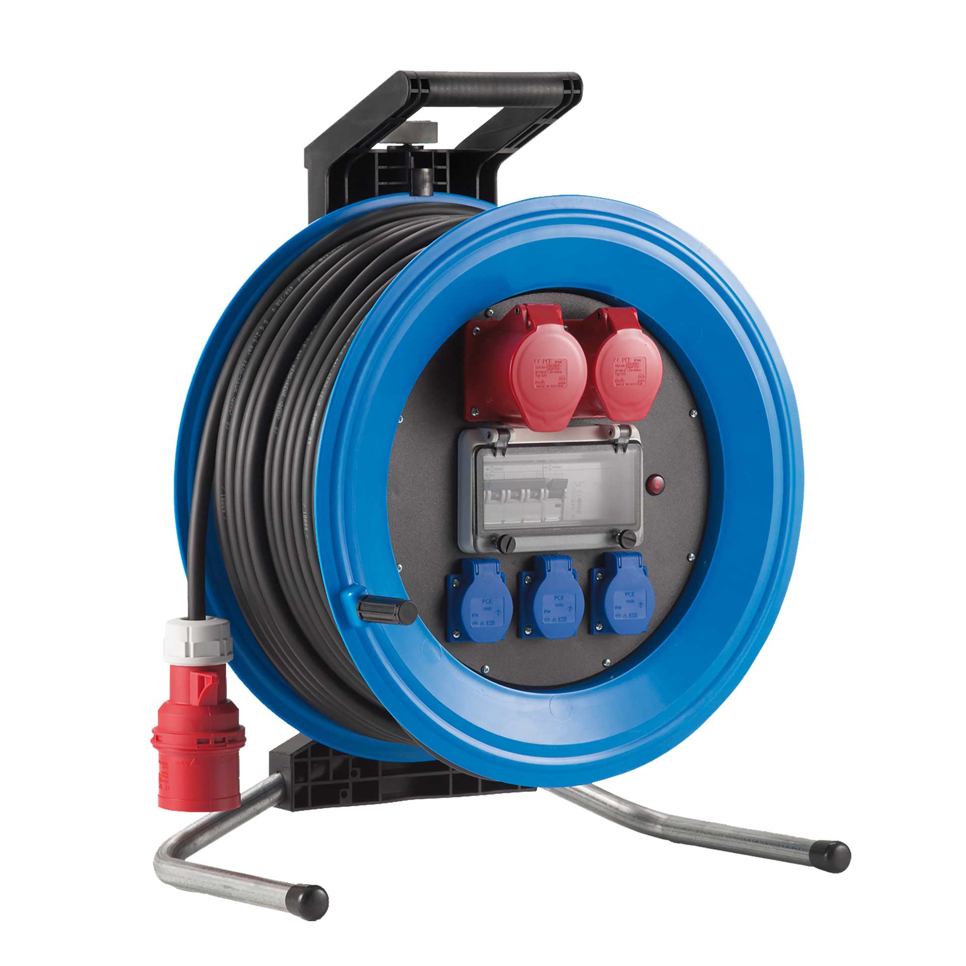 HEDI Kunststoff-Kabeltrommel Professional PLUS 25m