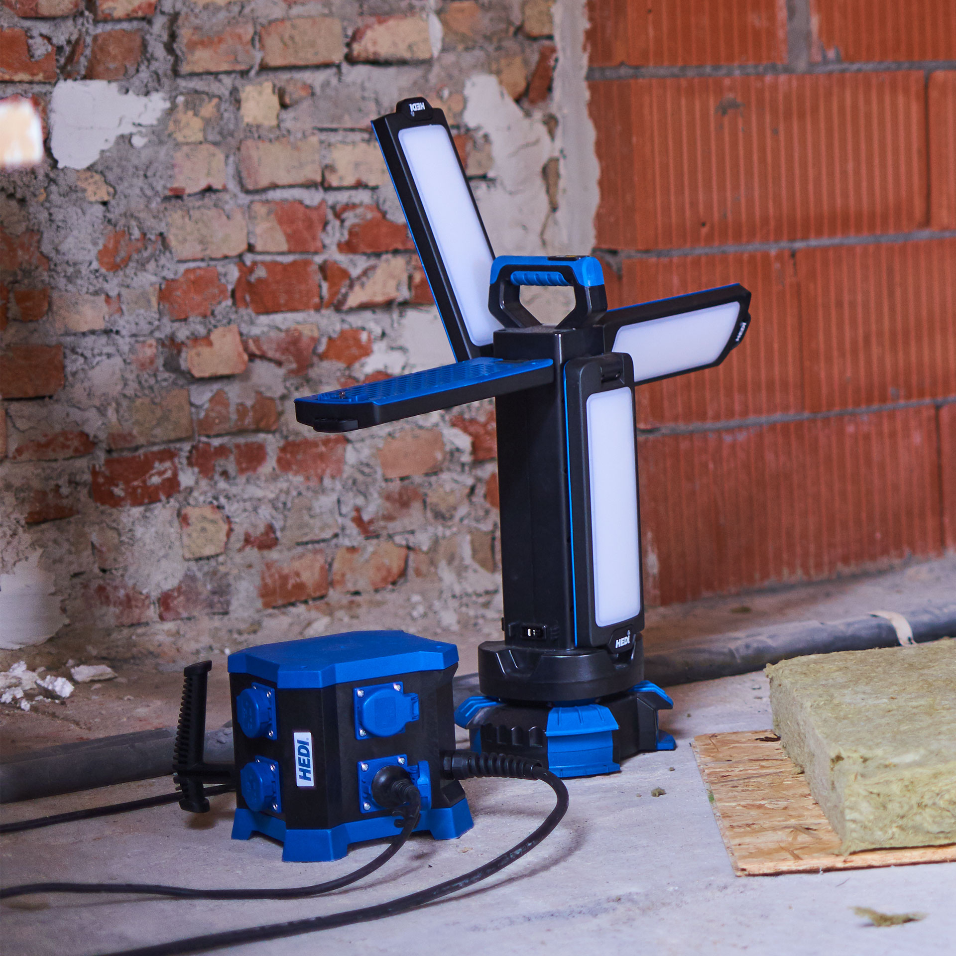 HEDI Arbeitsleuchte LED SUN Anwendung