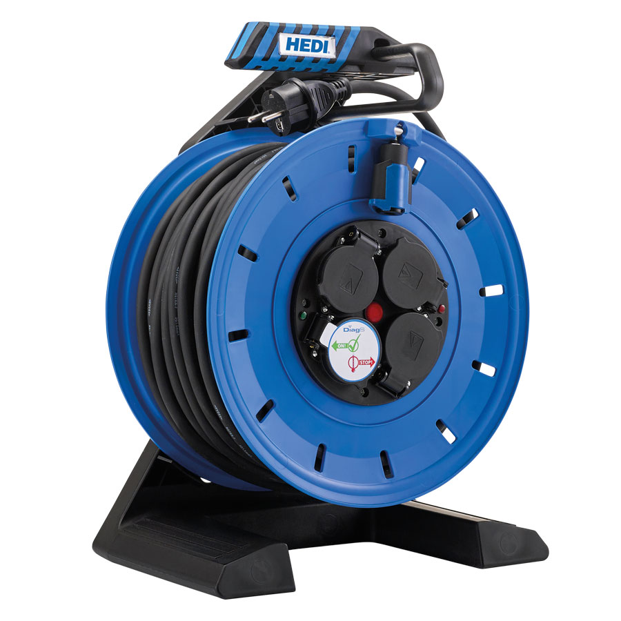 HEDI Kabeltrommel 33m H07RN-F 3G2,5 IP54 Generation 7 Champion