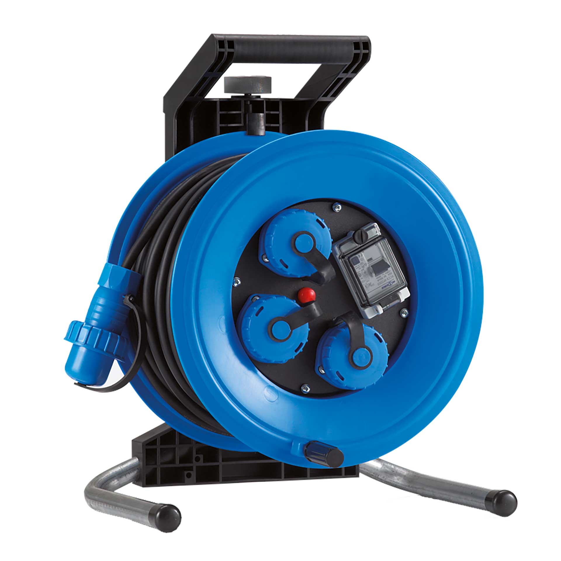 HEDI Kunststoff-Kabeltrommel 25m H07RN-F 3G2,5 Professional Plus druckwasserdicht