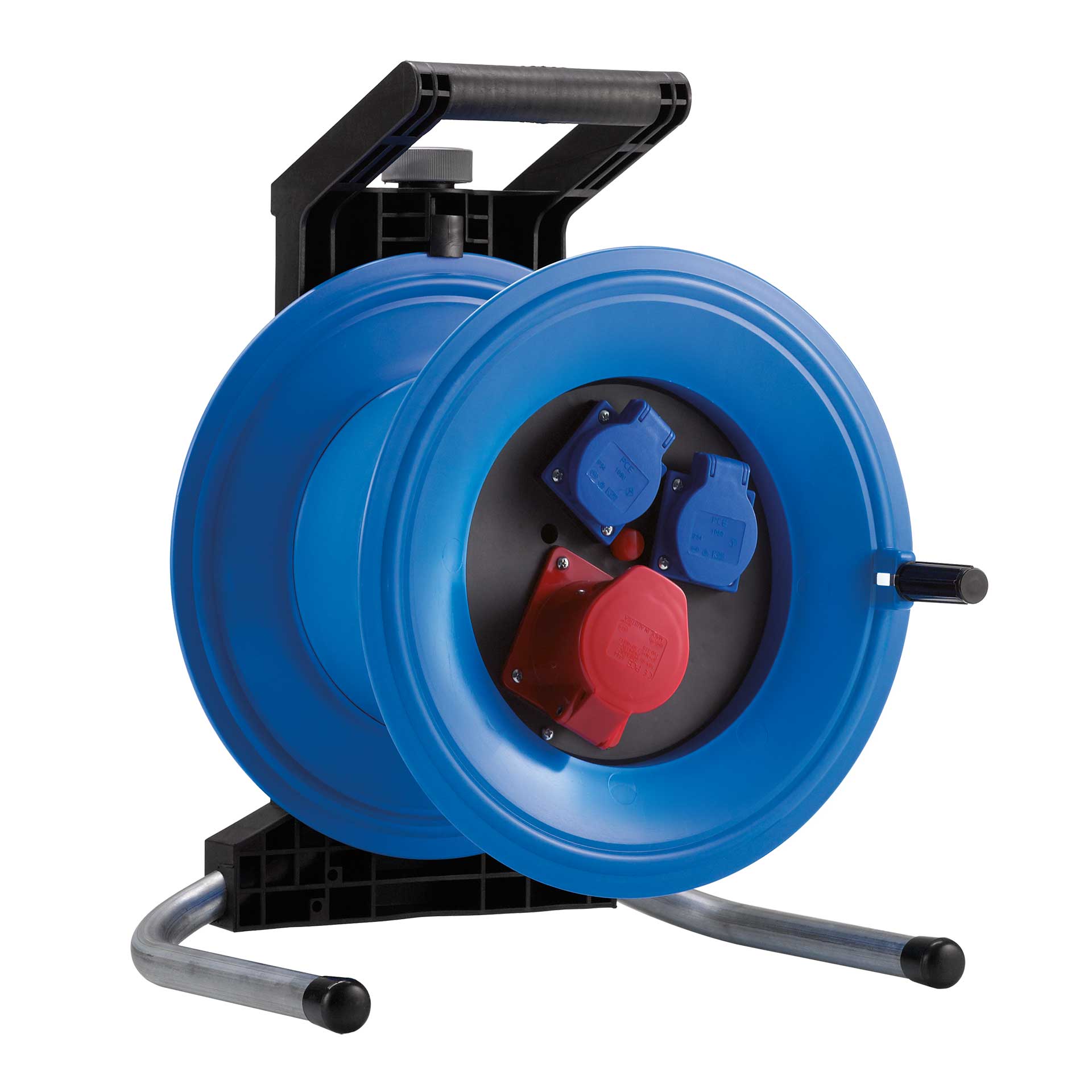 HEDI Leertrommel Drehstrom 1x CEE 5x16A/400V 2x Schutzkontakt 250V