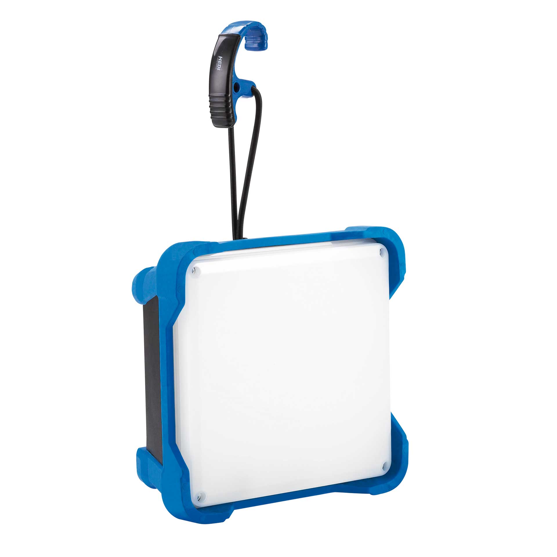 HEDI Akku Arbeitlseuchte LEDCUBE Aufhängung