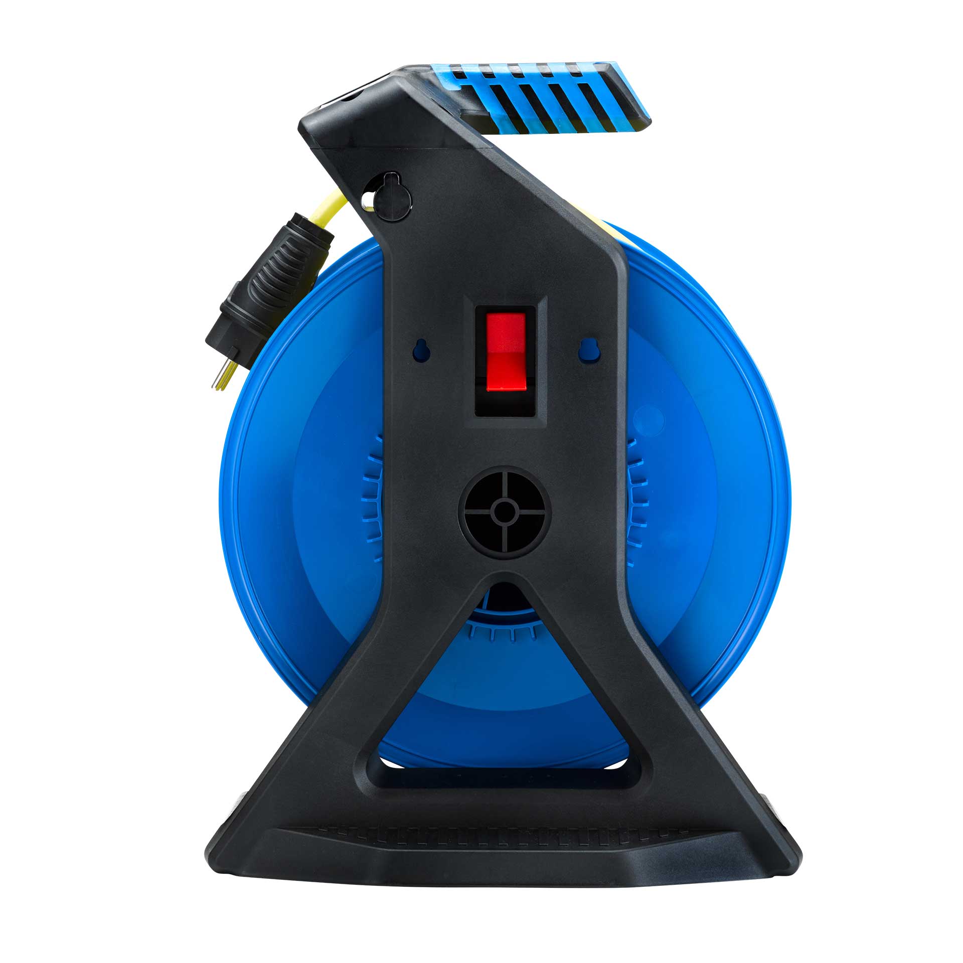 HEDI Vollkunststoff-Kabeltrommel Companion Plus ATN07V3V3-F 3G2,5 50m Rueckseite