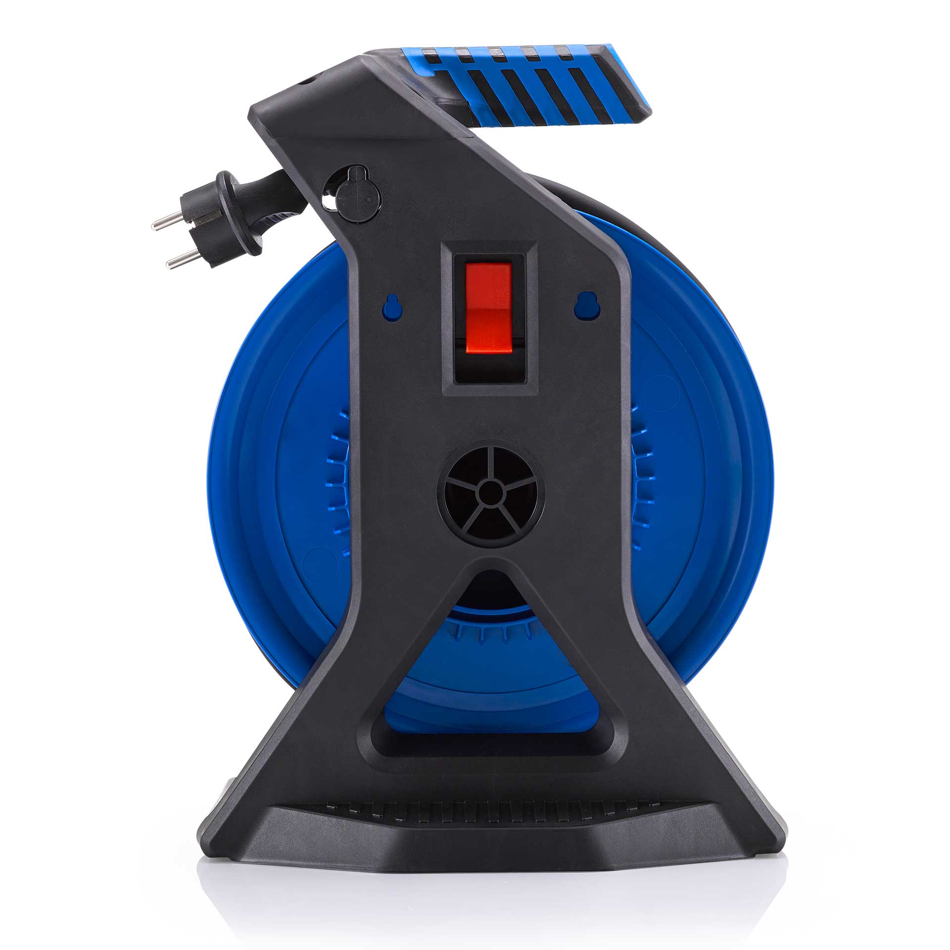 HEDI Kabeltrommel 50m H05RR-F 3G1,5 Rückseite