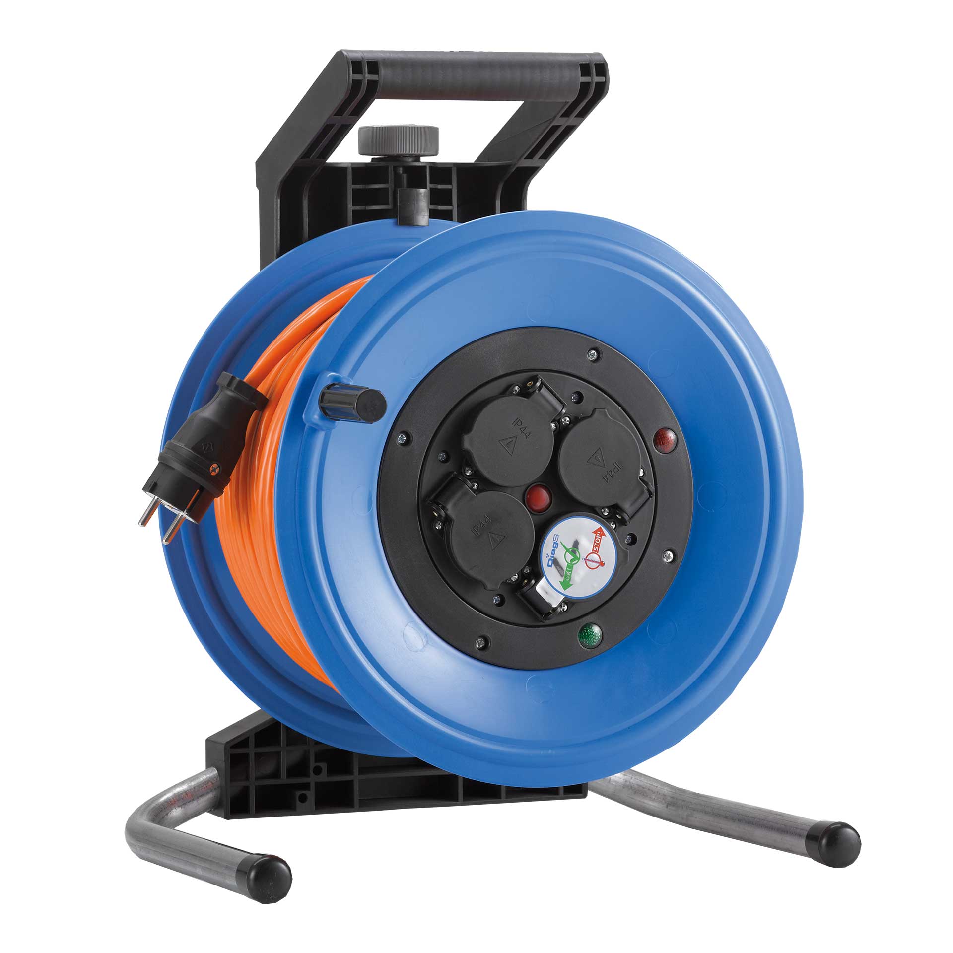 HEDI Kabeltrommel 60m H07BQ-F 3G1,5 IP44 Professional Plus