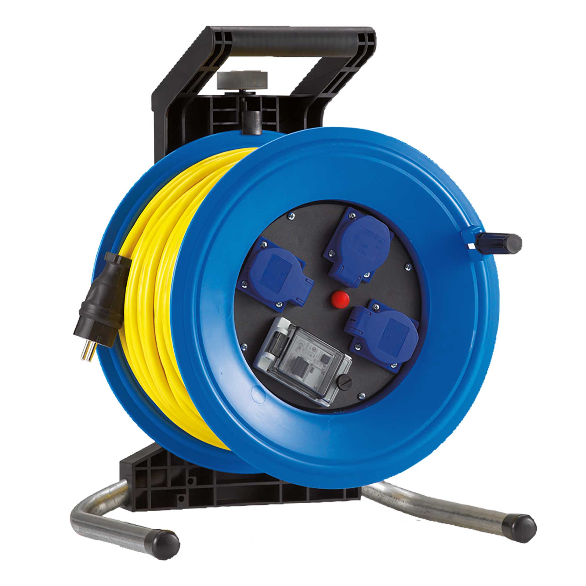 HEDI Kabeltrommel mit FI-Schutzschalter 40 m AT-N07V3V3-F 3G1,5