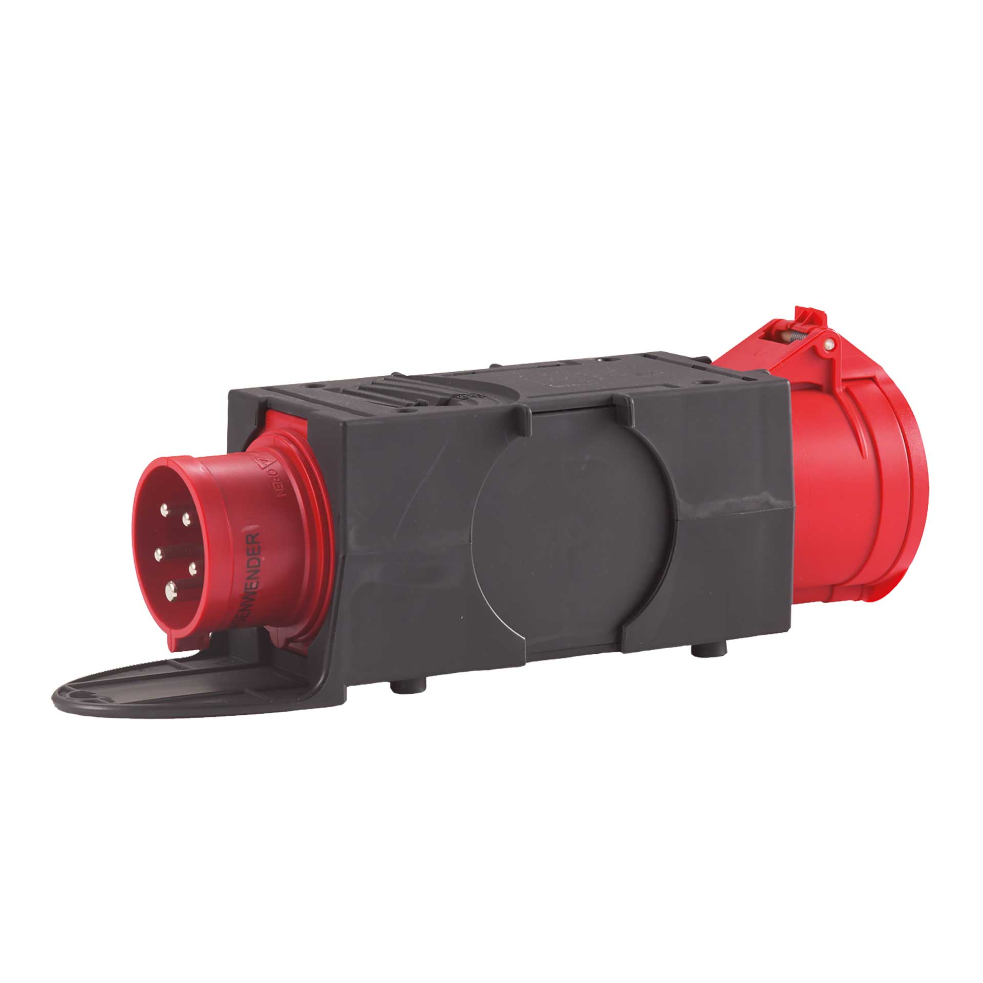 HEDI Drehstrom-Adapterstecker 32A / 16A mit Phasenwender