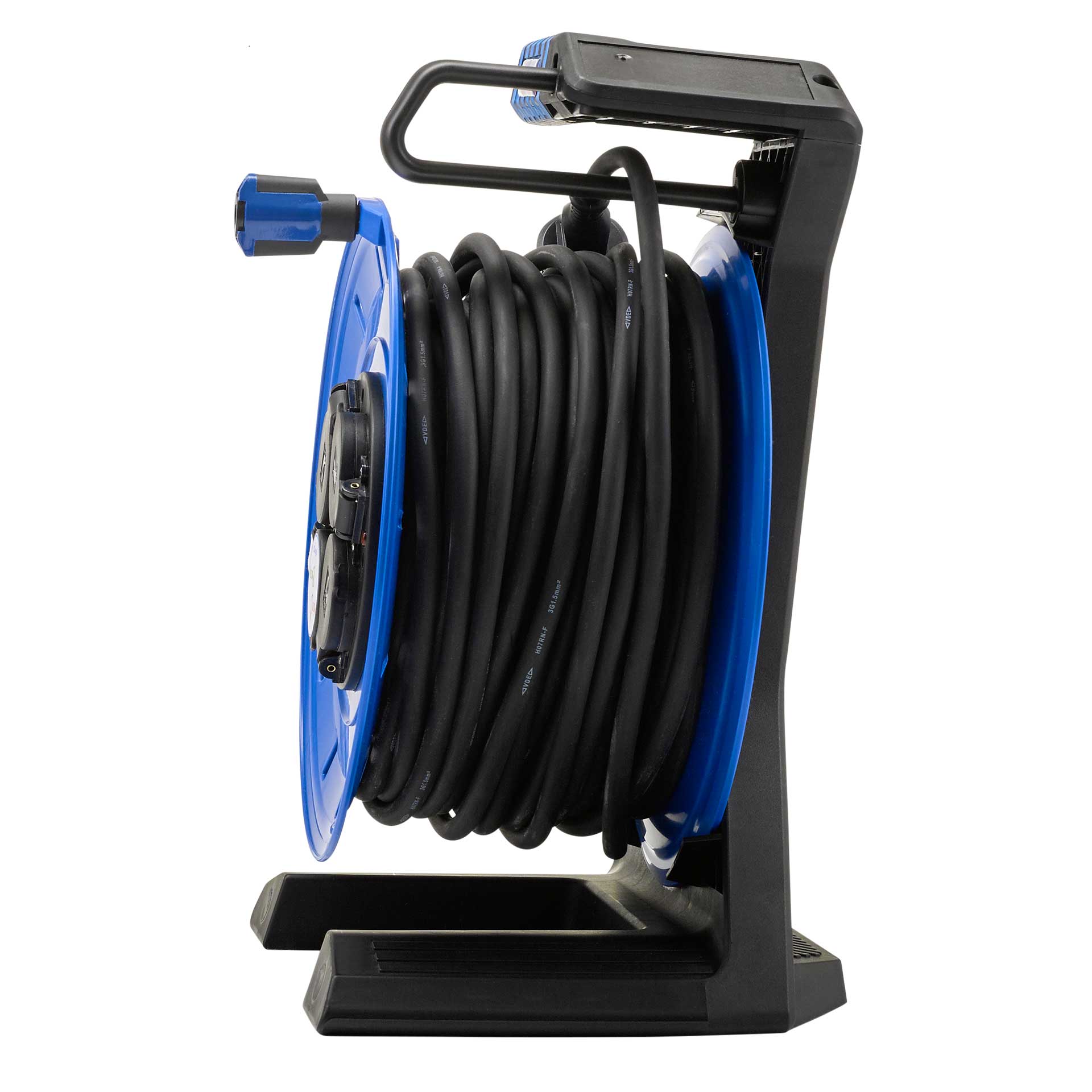 HEDI Kabeltrommel 40m H07RN-F 3G2,5 Generation 7 Champion Seitenansicht