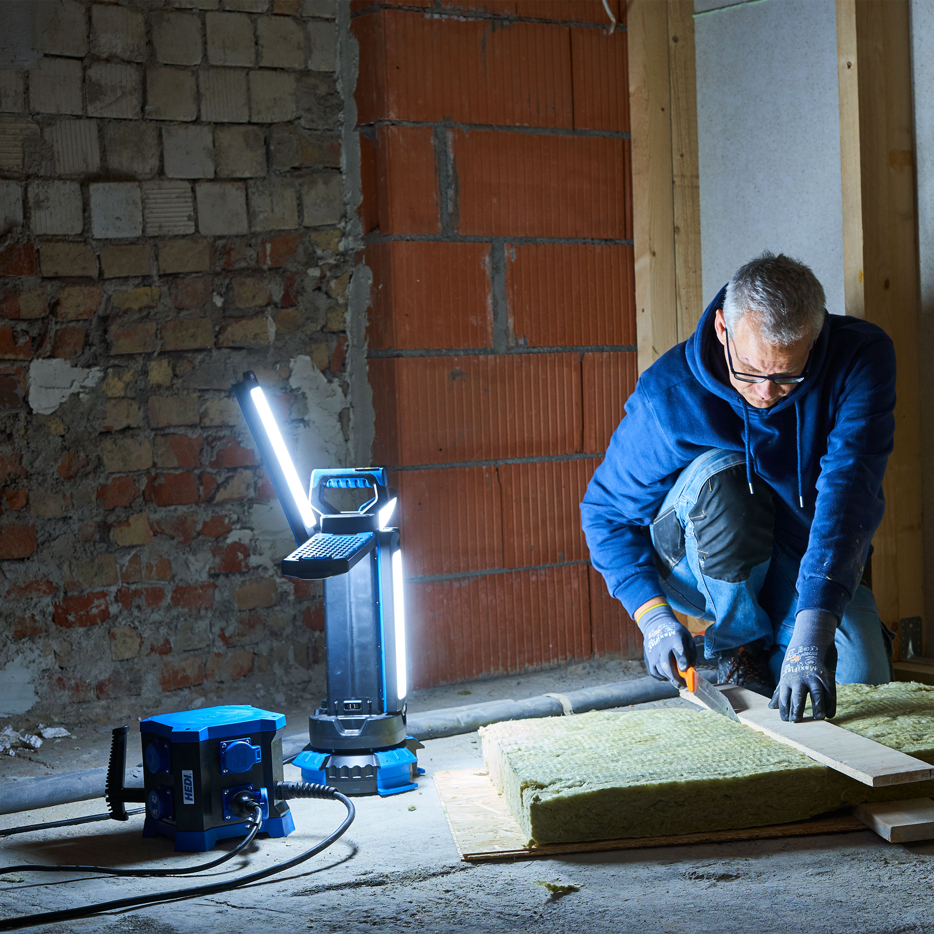 HEDI Arbeitsleuchte LED SUN Anwendung