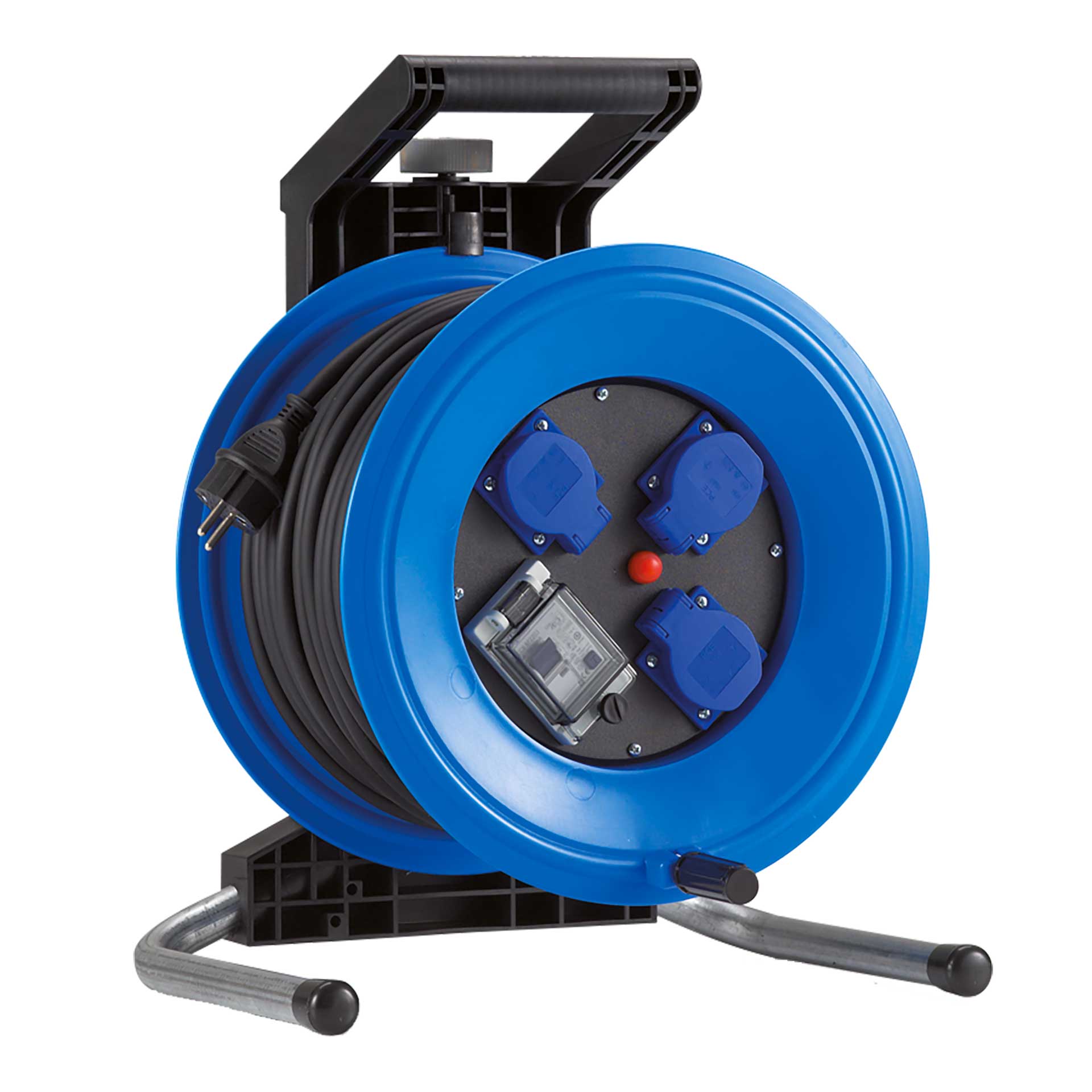 HEDI Kabeltrommel mit FI-Schutzschalter 50m H07RN-F 3G1,5